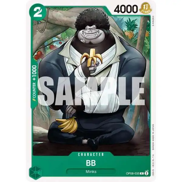 One Piece Trading Card Game Two Legends Common BB OP08-035