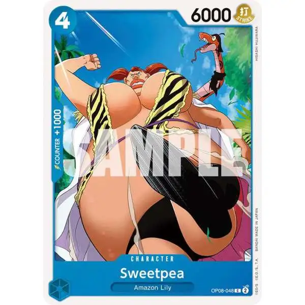 One Piece Trading Card Game Two Legends Common Sweetpea OP08-048