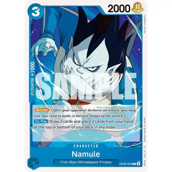 One Piece Trading Card Game Two Legends Common Namule OP08-050