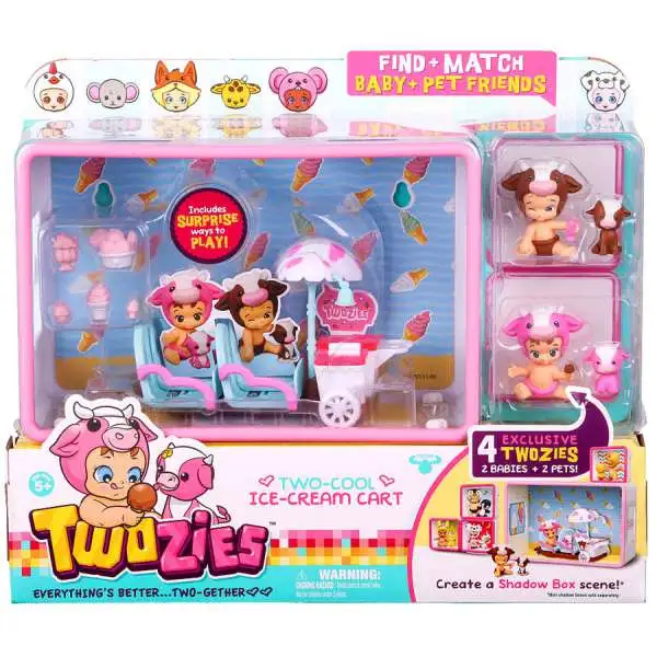 Twozies Two-Cool Ice-Cream Cart Playset