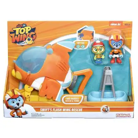Nick Jr. Top Wing Swift's Flash Wing Rescue Deluxe Vehicle