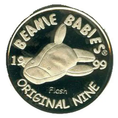 Beanie Babies Flash Silver Coin [Loose]