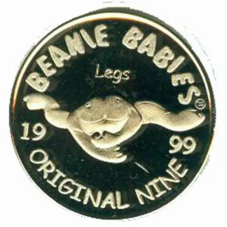 Beanie Babies Legs Silver Coin [Loose]