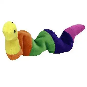 Beanie Babies McDonalds 1998 Inch the Worm Teenie Beanie Plush #4