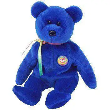 Beanie Babies Clubby the Bear Beanie Baby Plush