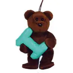 Beanie Babies Alphabet Letter I Bear Beanie Baby Plush
