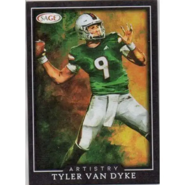 NFL 2022 Artistry Football Black Tyler Van Dyke #59 [Rookie Card]