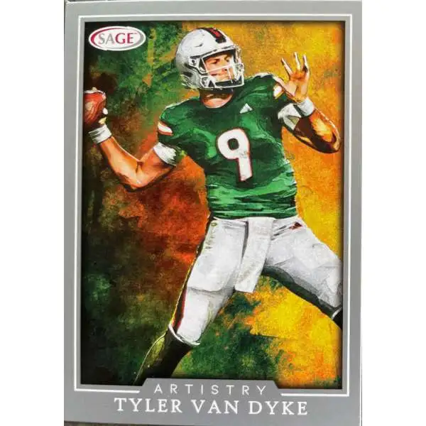 NFL 2022 Artistry Football Silver Tyler Van Dyke #59 [Rookie Card]