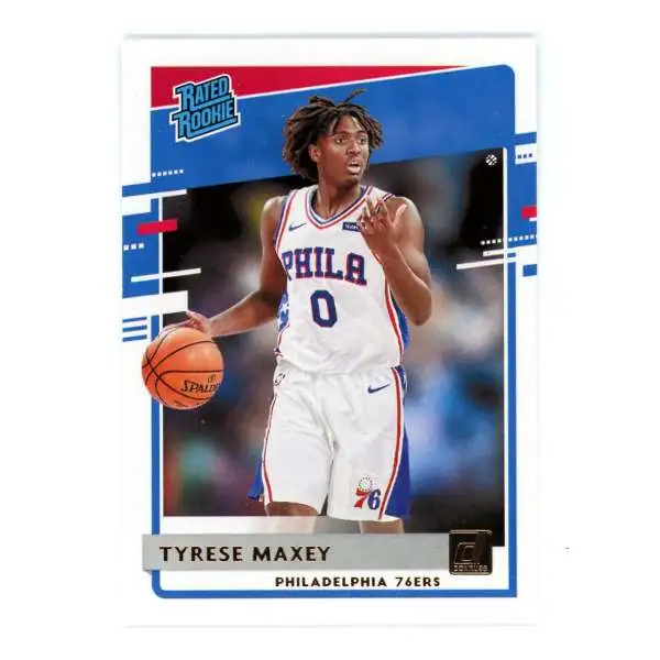 NBA 2020-21 Panini Donruss Tyrese Maxey #211 [Rated Rookie]