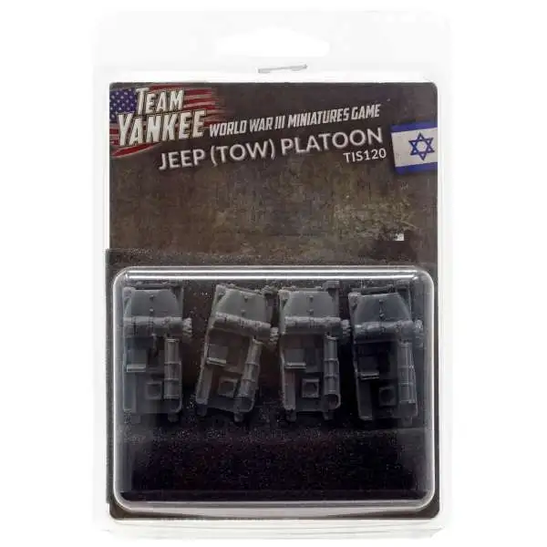 Team Yankee Jeep (Tow) Platoon Miniature