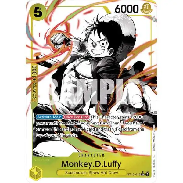 One Piece Trading Card Game Ultra Deck The Three Brothers Single