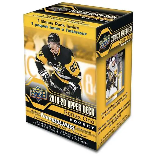 NHL Upper Deck 2019-20 Series 1 Hockey Trading Card BLASTER Box [7 Packs]