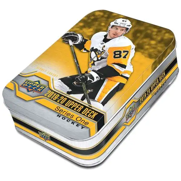 NHL Upper Deck 2019-20 Series 1 Hockey Trading Card Collector Tin [10 Packs]