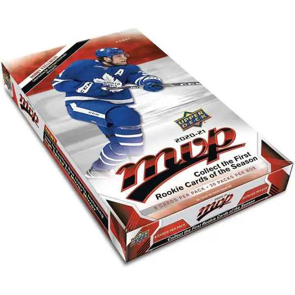 NHL Upper Deck 2020-21 MVP Hockey Trading Card HOBBY Box [20 Packs]