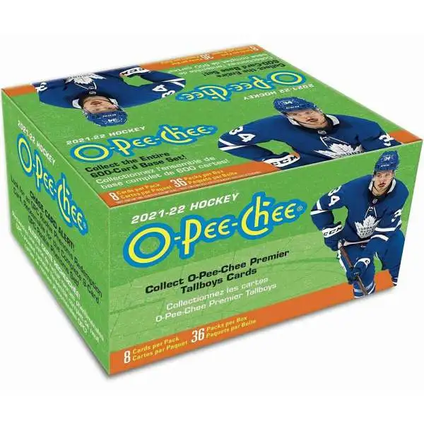 NHL Upper Deck 2021-22 O-Pee-Chee Hockey Trading Card RETAIL Box [36 Packs]