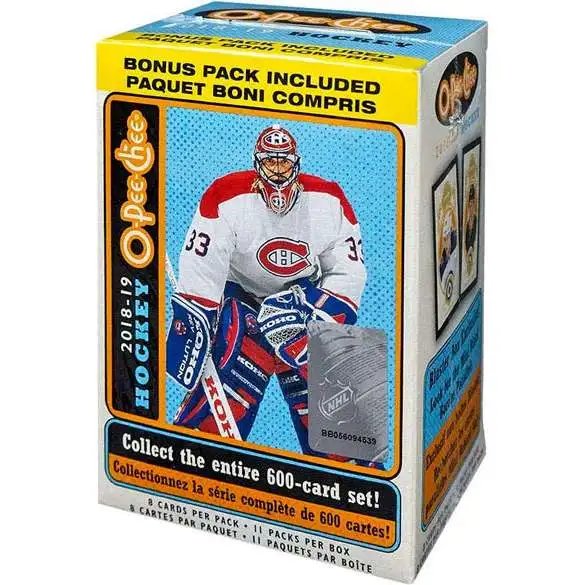NHL Upper Deck 2018-19 O-Pee-Chee Hockey Trading Card BLASTER Box [11 Packs]