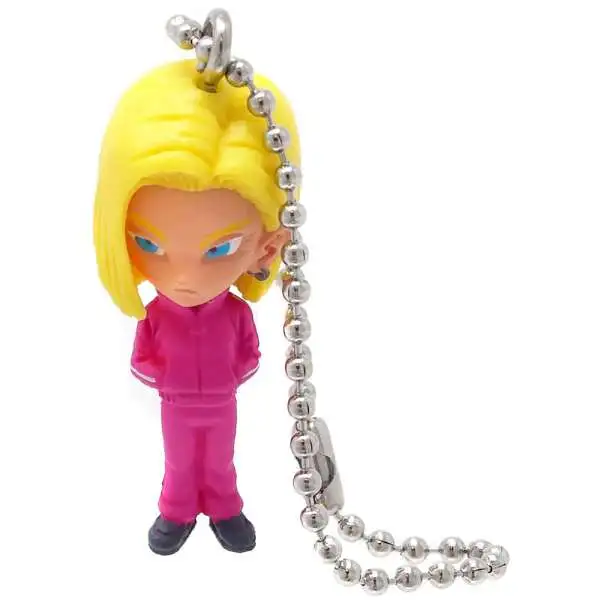 Dragon Ball Super UDM The Best Mix 02 Android 18 1.5-Inch Keychain Clip-On