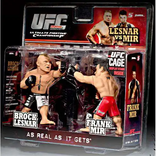 UFC Ultimate Collector Versus Series 1 Brock Lesnar vs. Frank Mir Action Figure 2-Pack