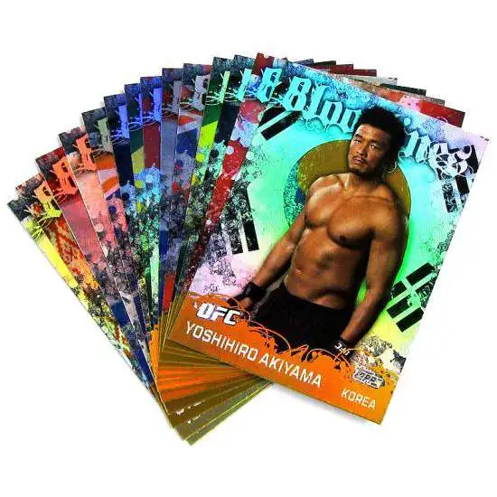 Topps UFC 2010 Championship Bloodlines Insert Bloodlines Set