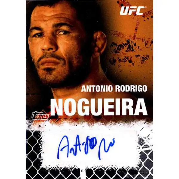 Topps UFC 2010 Championship Antonio Rodrigo Nogueira Autograph Fighters & Personalities Autograph Card FA-ARN