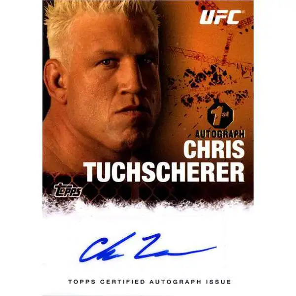 Topps UFC 2010 Championship Chris Tuchscherer Autograph Card FA-CT