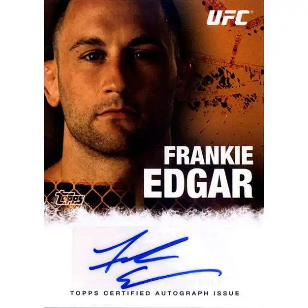 Topps UFC 2010 Championship Frankie Edgar Autograph Card FA-FE
