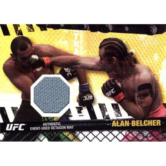 Topps UFC 2010 Championship Fight Mat Relic Alan Belcher FM-AB [Gray]