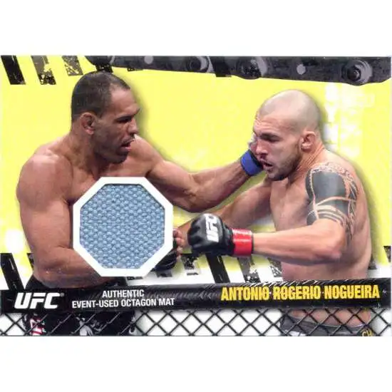 Topps UFC 2010 Championship Fight Mat Relic Antonio Rodrigo Nogueira FM-ARN