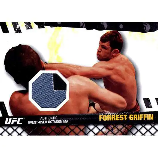 Topps UFC 2010 Championship Fight Mat Relic Forrest Griffin FM-FG