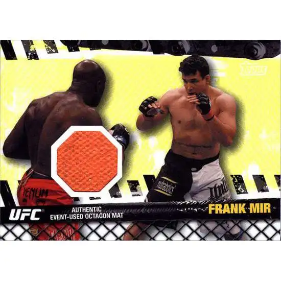 Topps UFC 2010 Championship Fight Mat Relic Frank Mir FM-FM