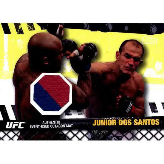 Topps UFC 2010 Championship Fight Mat Relic Junior Dos Santos FM-JDS