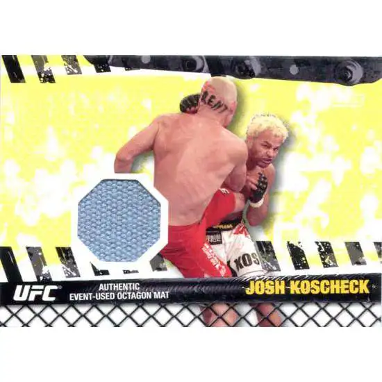 Topps UFC 2010 Championship Fight Mat Relic Josh Koscheck FM-JK