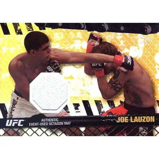 Topps UFC 2010 Championship Fight Mat Relic Joe Lauzon FM-JL [White]
