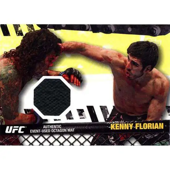 Topps UFC 2010 Championship Fight Mat Relic Kenny Florian FM-KF