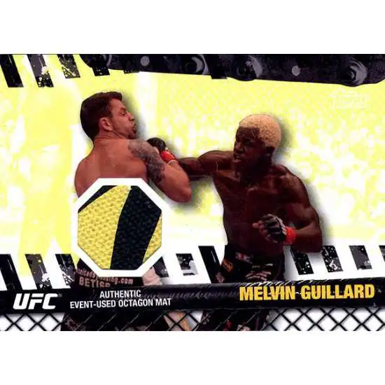 Topps UFC 2010 Championship Fight Mat Relic Melvin Guillard FM-MG [Yellow & Black]