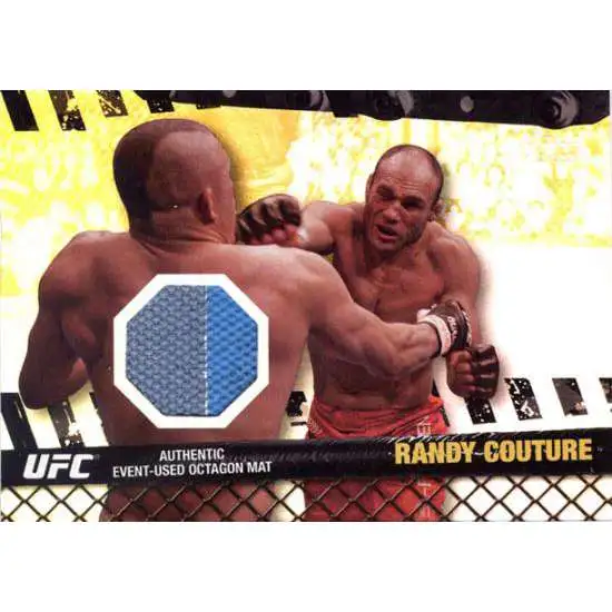 Topps UFC 2010 Championship Fight Mat Relic Randy Couture FM-RC [Gray & Blue]