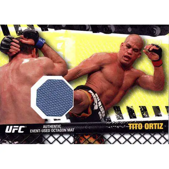 Topps UFC 2010 Championship Fight Mat Relic Tito Ortiz FM-TO