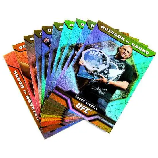 Topps UFC 2010 Championship Octogon of Honor Insert Octagon of Honor Set
