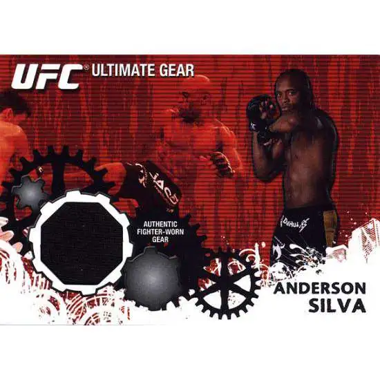 Topps UFC 2010 Championship Ultimate Gear Relic Anderson Silva UG-AS