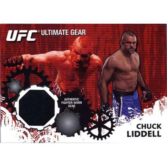 Topps UFC 2010 Championship Ultimate Gear Relic Chuck Liddell UG-CL
