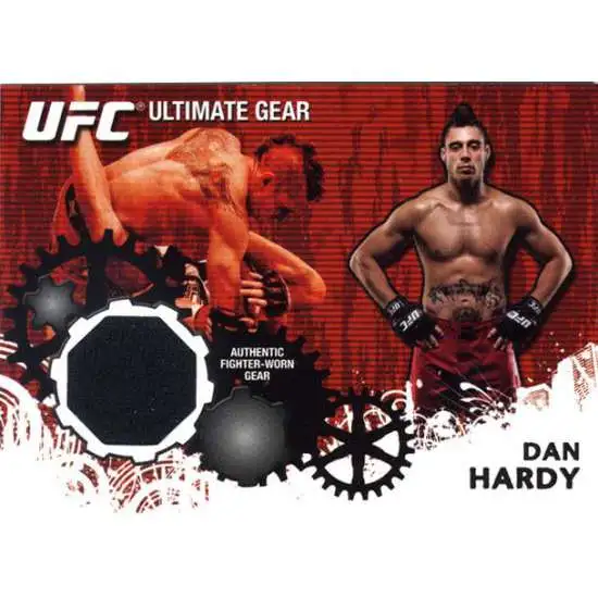 Topps UFC 2010 Championship Ultimate Gear Relic Dan Hardy UG-DH