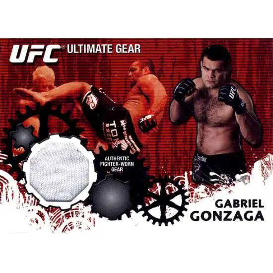 Topps UFC 2010 Championship Ultimate Gear Relic Gabriel Gonzaga UG-GG