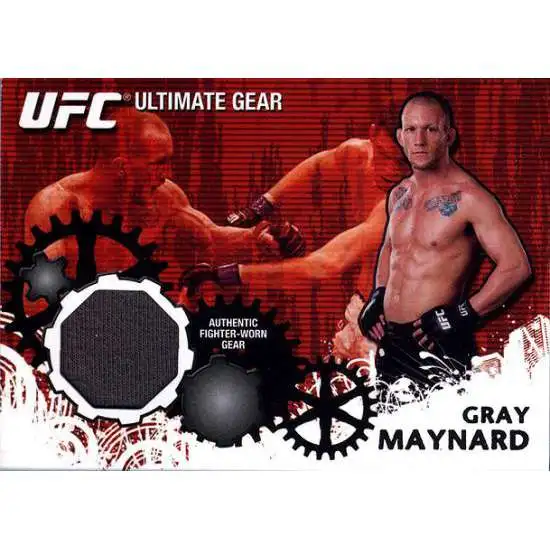 Topps UFC 2010 Championship Ultimate Gear Relic Gray Maynard UG-GM