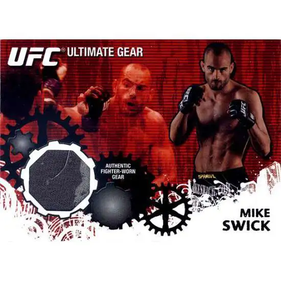 Topps UFC 2010 Championship Ultimate Gear Relic Mike Swick UG-TD