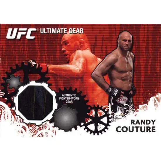 Topps UFC 2010 Championship Ultimate Gear Relic Randy Couture UG-RC [Black & Blue]