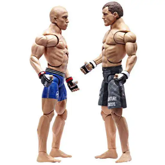 UFC Ultimate Micro Fighters Series 2 Matt Hughes vs. Georges St. Pierre Mini Figure 2-Pack