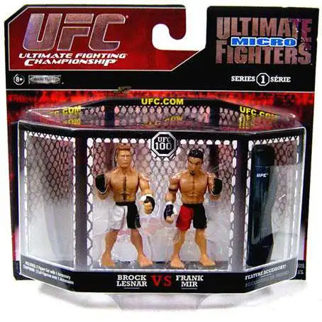 UFC Ultimate Micro Fighters Series 1 Brock Lesnar vs. Frank Mir Mini Figure 2-Pack [UFC 100]