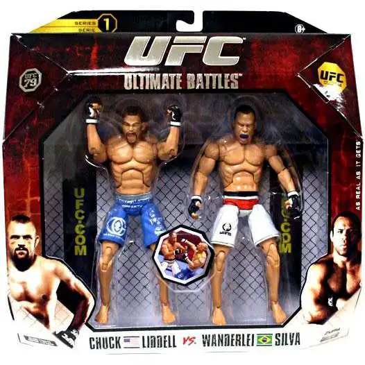 UFC Collection Series 1 Chuck Lidell vs. Wanderlei Silva Action Figure 2-Pack [UFC 79]