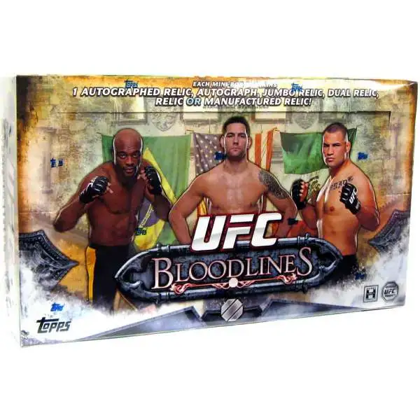 UFC Ultimate Fighting Championship 2014 Bloodlines Trading Card HOBBY Box [10 Packs]
