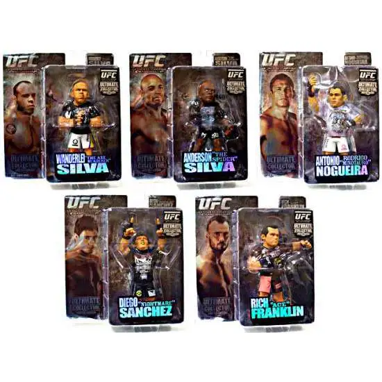 UFC Ultimate Collector Series 3 Set of 5 Action Figures [Limited Edition]